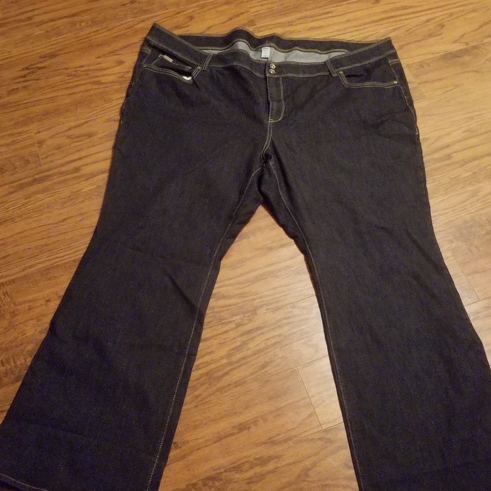 Old Navy size 30 bootcut jeans dark wash